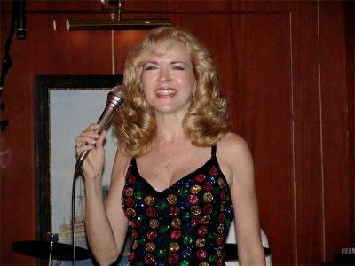 Denise Canby sings in the Wheelhouse Lounge.