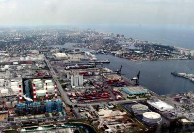 The Caribbean Princess in Port Everglades as we begin our journey home.