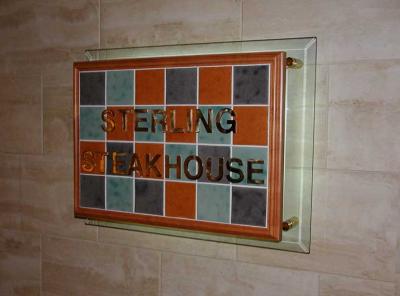Sterling Steak House was the restaurant for our Official Bar Sharks Dinner.