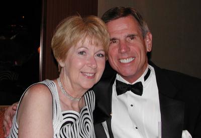 Bob and Judy in the Palm Dining Room on the second formal night.