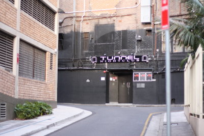 IN TRANSIT The Tunnel, John Ibrahim's night club, a sight along the way