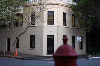 LOCATION 6) Home of 'the push', Woolloomooloo, main square (Forbes St),