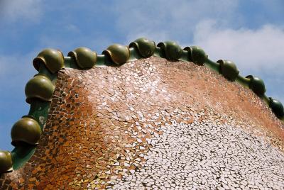 Gaudi's Casa Batllo roof