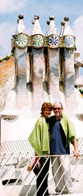 Tina Brady &  Stephen Carnell view Barcelona 2006