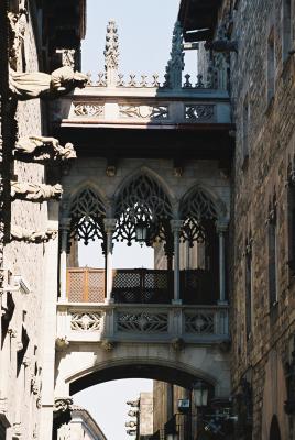 Cathedral Balconies, Barcelona
