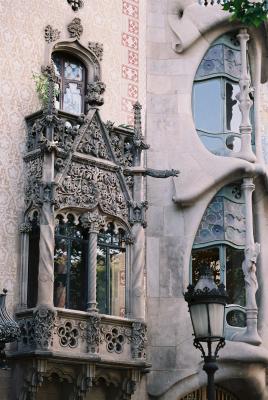 Gaudi window, Barcelona