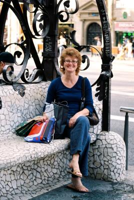 Tina Brady, shopper @ Barcelona 2006