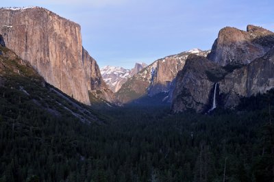 Tunnel View Afternoon Light