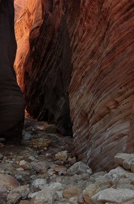 Wire Pass Rocky Entrance