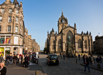 Royal mile view