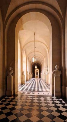 Long hallway in versailles