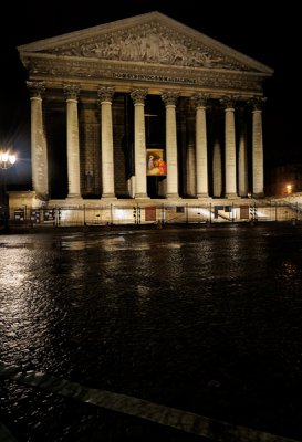 Night view of La Madelline