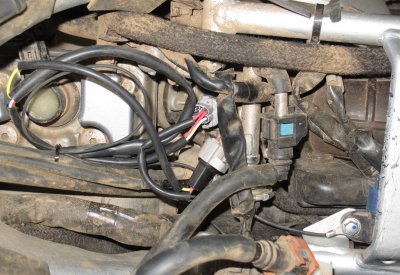 WR250R/X EFI TUNER WIRE ROUTING