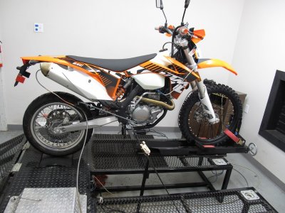 KTM 500EXC with JDJetting EFI Tuner