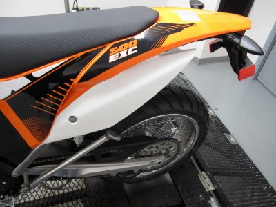 KTM 500EXC JDJetting EFI Tuning with Motard Wheels