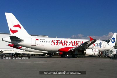 2011 - Star Airways A320-231 ZA-RED (ex N415MX) from Albania at MIA