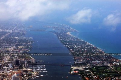 2012 - West Palm Beach, Lake Worth and Palm Beach landscape aerial photo