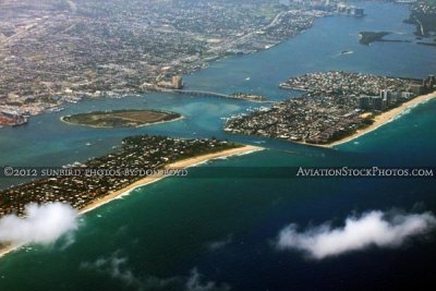 2012 - Palm Beach, Peanut Island, Lake Worth Inlet and Singer Island landscape aerial photo