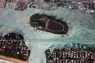 2012 - Palm Beach, Port of Palm Beach, Peanut Island, Lake Worth Inlet and Singer Island landscape aerial photo
