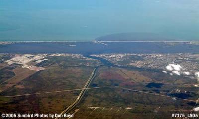 Sebastian and Sebastian Inlet, Florida aerial stock photo #7175