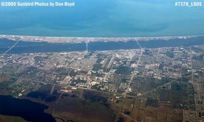 Melbourne, Florida aerial stock photo #7178