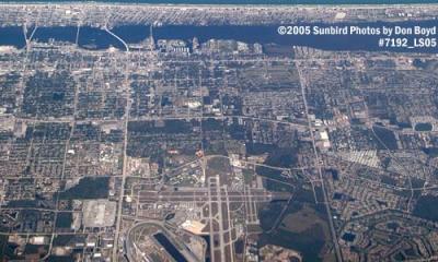 2005 - Daytona and Daytona Beach aerial stock photo #7192