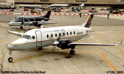 Continental Connection Raytheon B-1900D N830CA airline aviation stock photo #7198