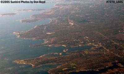 2005 - coastline southwest of Boston aerial stock photo #7270