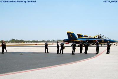 Part of the Blue Angels ground crew military air show stock photo #9274