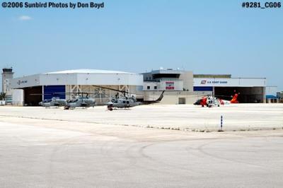 2006 - Coast Guard Air Station Miami with Air & Sea show helicopters military air show stock photo #9281