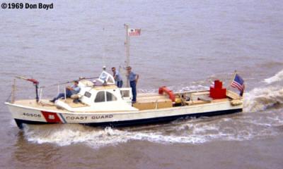 1969 - USCG 40-foot patrol boat #CG-40506 stock photo