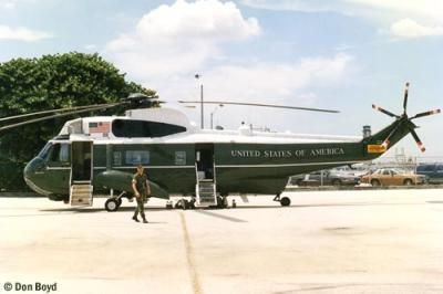 Mid 90's - USMC Sikorsky VH-3D Sea King #159360 used as Marine One Presidential helicopter