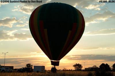 Hot air balloon launches at Colorado Springs aviation stock photo #9380