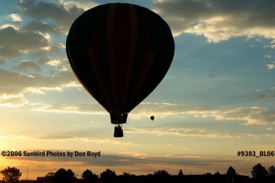 Hot air balloon launches at Colorado Springs aviation stock photo #9383