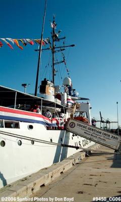 USCGC GENTIAN (WIX 290) before decommissioning ceremony stock photo #9450