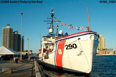 2006 - USCGC GENTIAN (WIX 290) Caribbean Support Tender Decommissioning Ceremony Stock Photos Gallery - click on image to enter