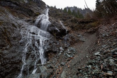 Unnamed Falls Above Baker River Trail  (BkrRivSulphideCr042511-62.jpg)