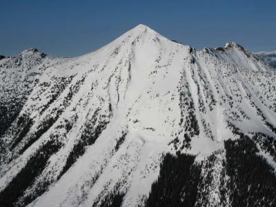 Winthrop Mt, SW Face (Winthrop042206-17adj.jpg)