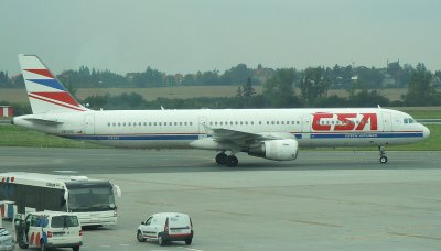 Czech Airlines A-321 at PRG