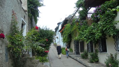 Narrow street in small village, 2