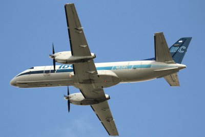 IBC Saab-340 taking off from MIA Runway 27