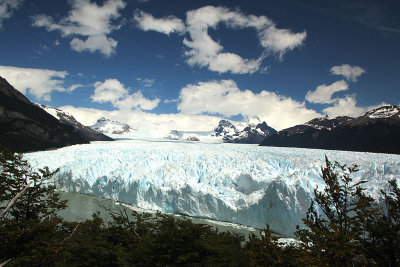 Overview of the glacier