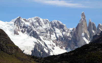 Beautiful mountain peaks