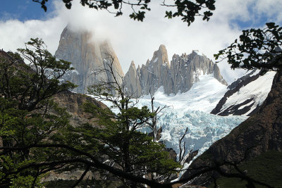 Fitz Roy and its glacier