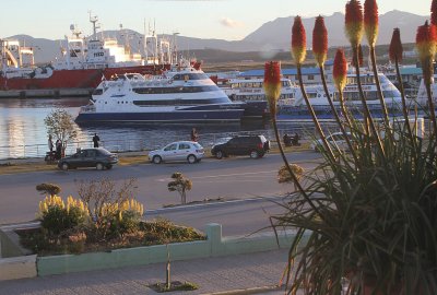 Another view of Ushuaia harbour