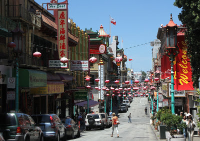 Street scene in Chinatown