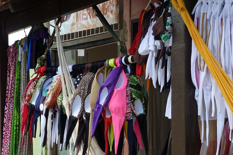 Buzios had a LOT of shops, cheap & expensive, and you could buy a bikini top every block.