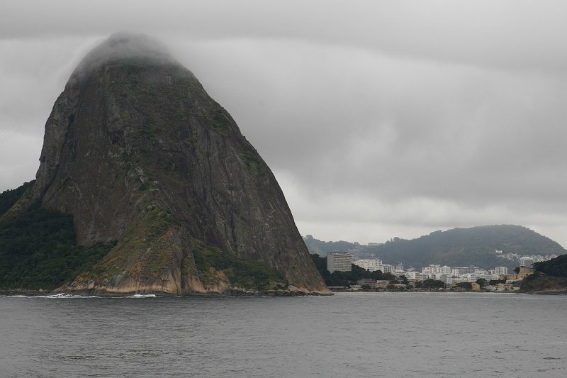 As we sailed into Rio at 7AM, I saw the famous Pao de Acucar (Sugarloaf), which we later visited.