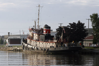 A tug in Kewaunee that you could tour