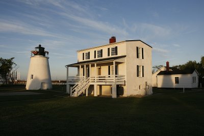 The tower and keeper's house